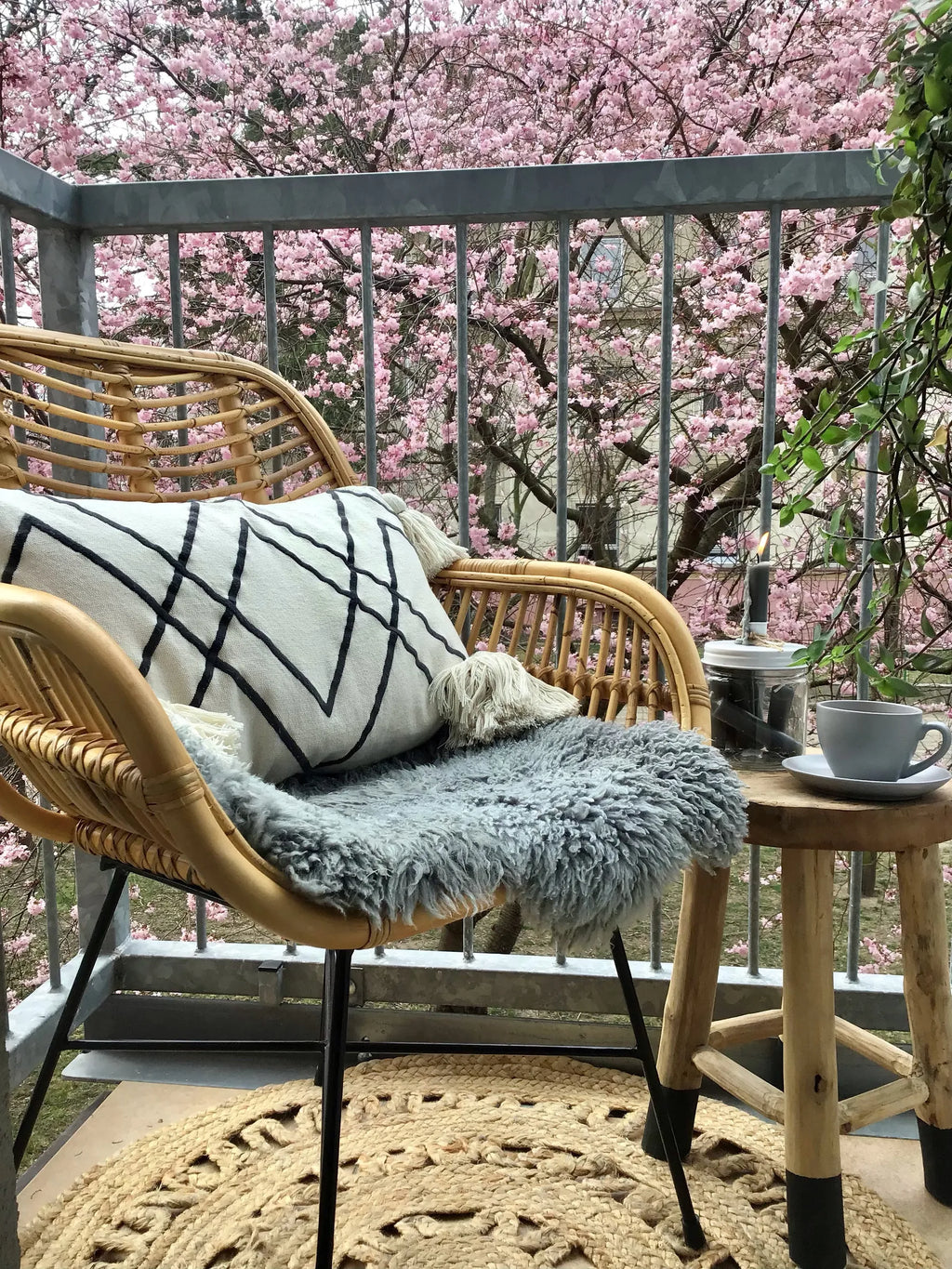 Dining Chair CANORA Rattan Natural