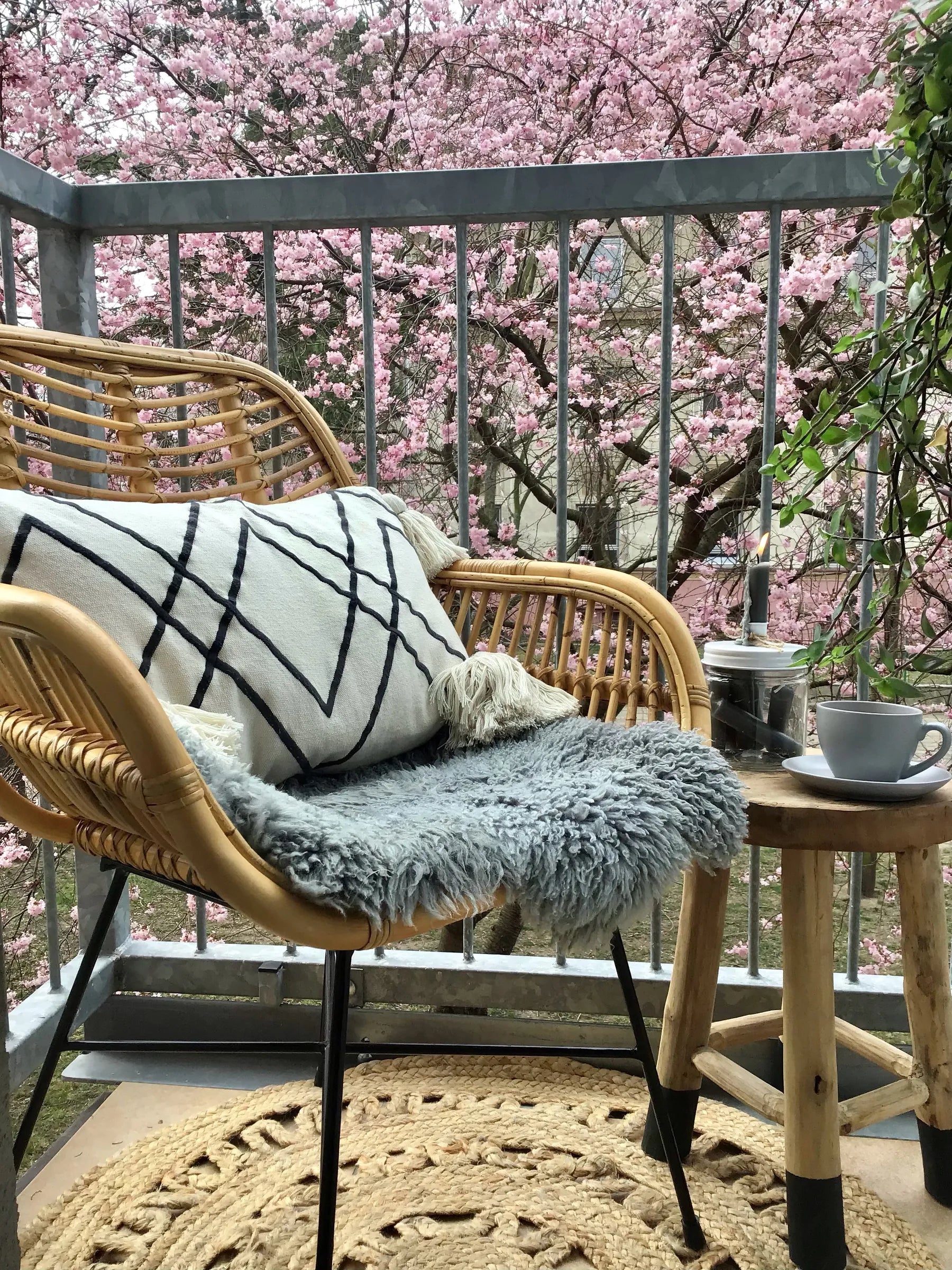 Dining Chair CANORA Rattan Natural
