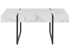Coffee Table NAMA White Marble — side product view