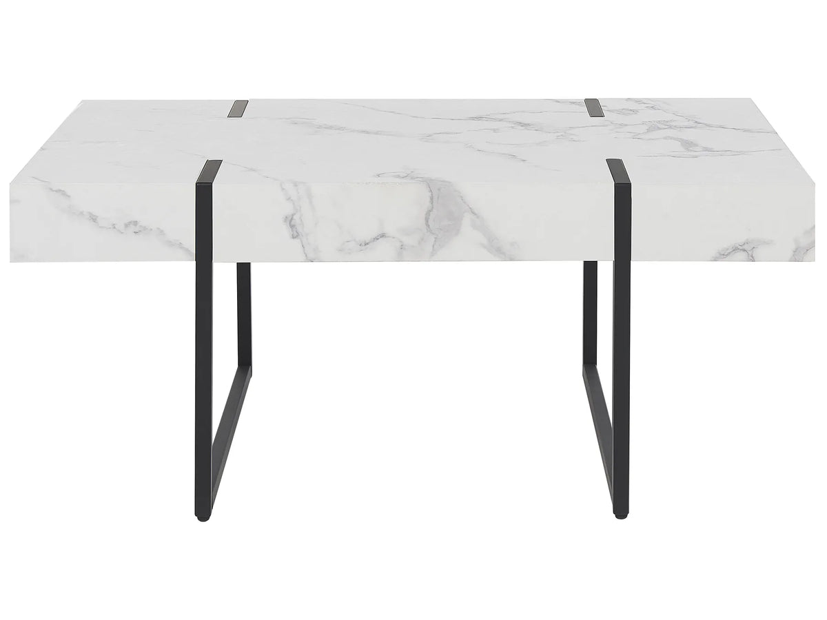 Coffee Table NAMA White Marble — side product view