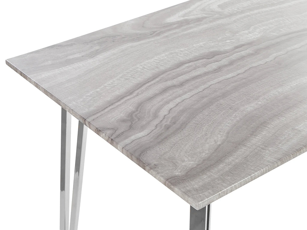 Dining Table GREYTON White 120 cm 70 cm