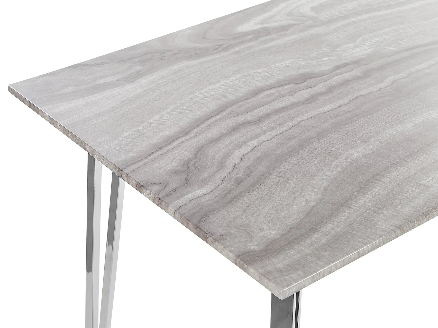 Dining Table GREYTON White 120 cm 70 cm