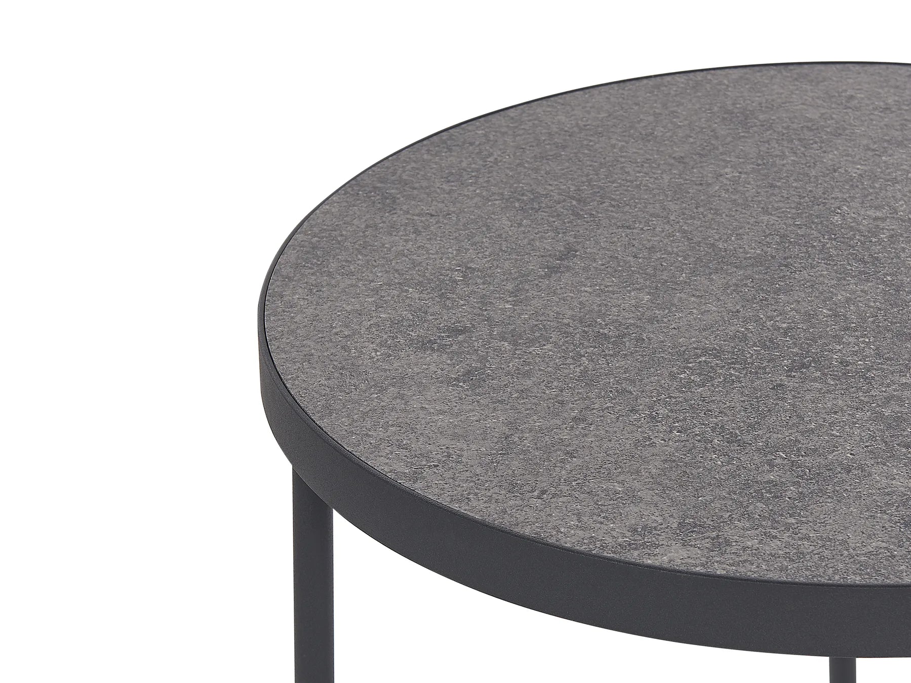 Side Table MELODY Grey Concrete Effect