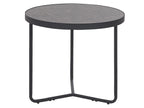 Set of 3 Coffee Tables MELODY Grey Concrete Effect