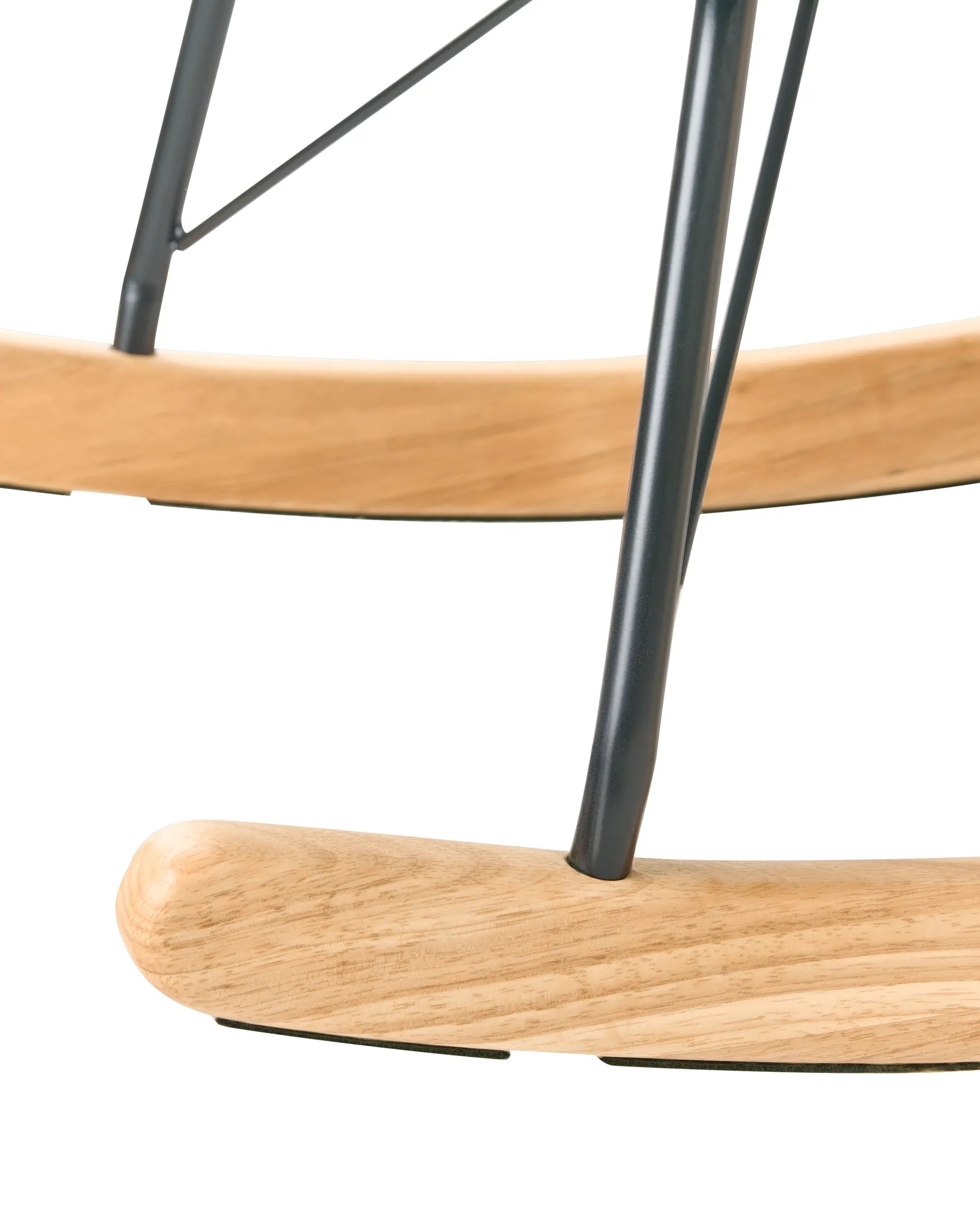 Rocking Chair ELLAN Velvet Beige