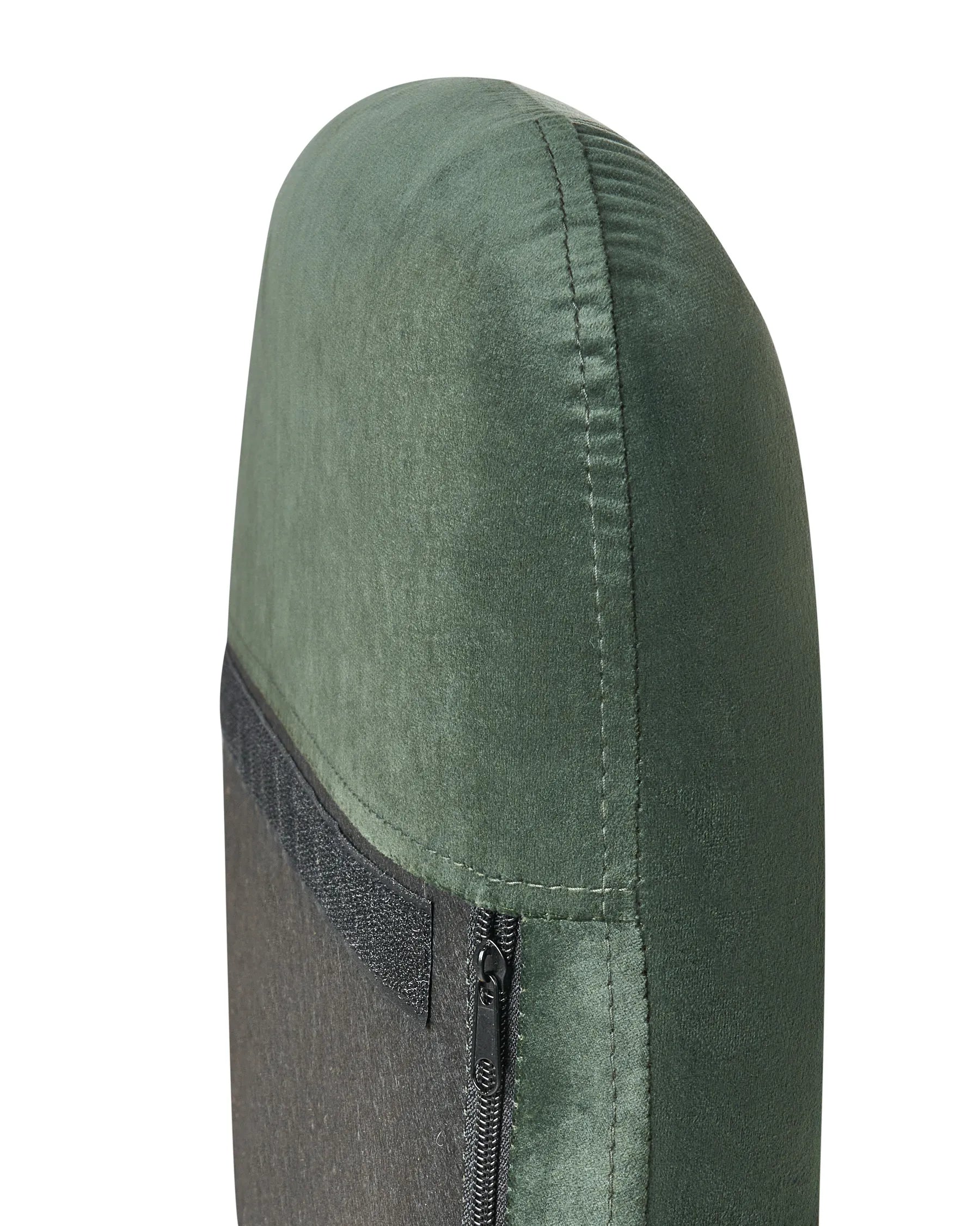 Rocking Chair ELLAN Velvet Dark Green