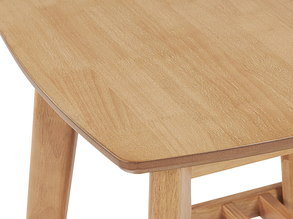 Side Table TULARE Wood Light Brown
