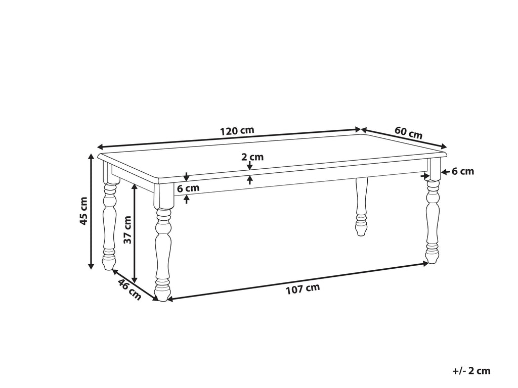 Coffee Table KOKOMO White