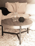 Coffee Table BONITA Grey Concrete Effect