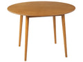 Dining Table RADAN Light Brown 110 cm 110 cm