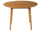 Dining Table RADAN Light Brown 110 cm 110 cm