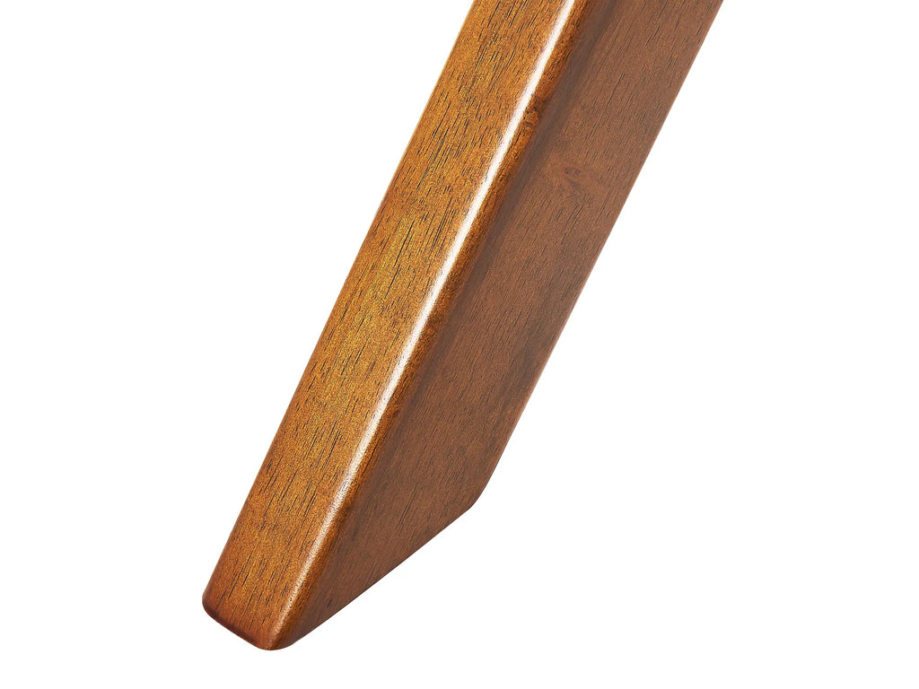 Dining Table TYMIS Dark Mahogany 120 cm 120 cm