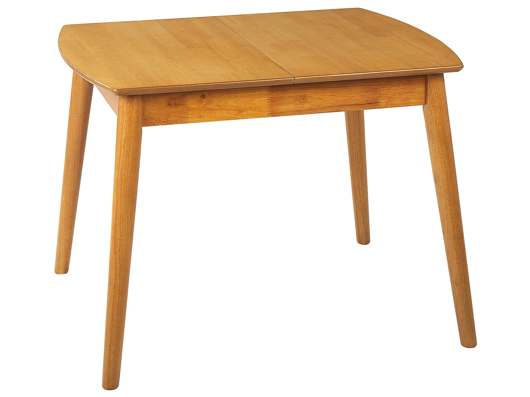 Extending Dining Table TOMS Light Brown 100/130 cm 80 cm