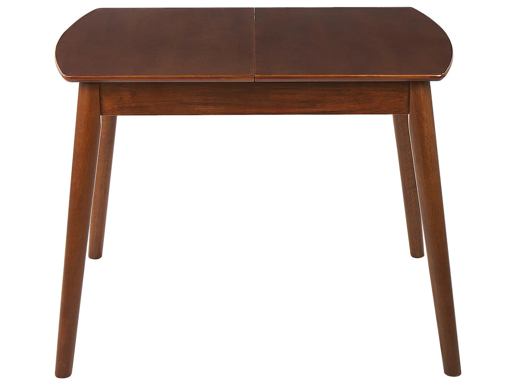 Extending Dining Table TOMS Dark Brown 100/130 cm 80 cm