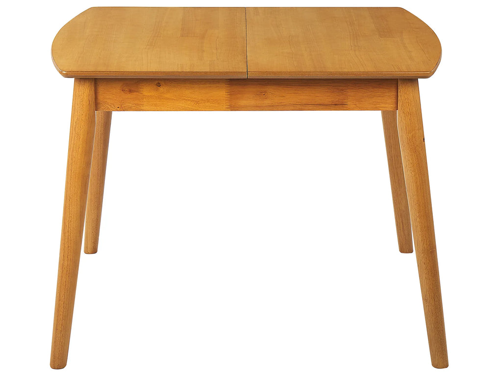 Extending Dining Table TOMS Light Brown 100/130 cm 80 cm