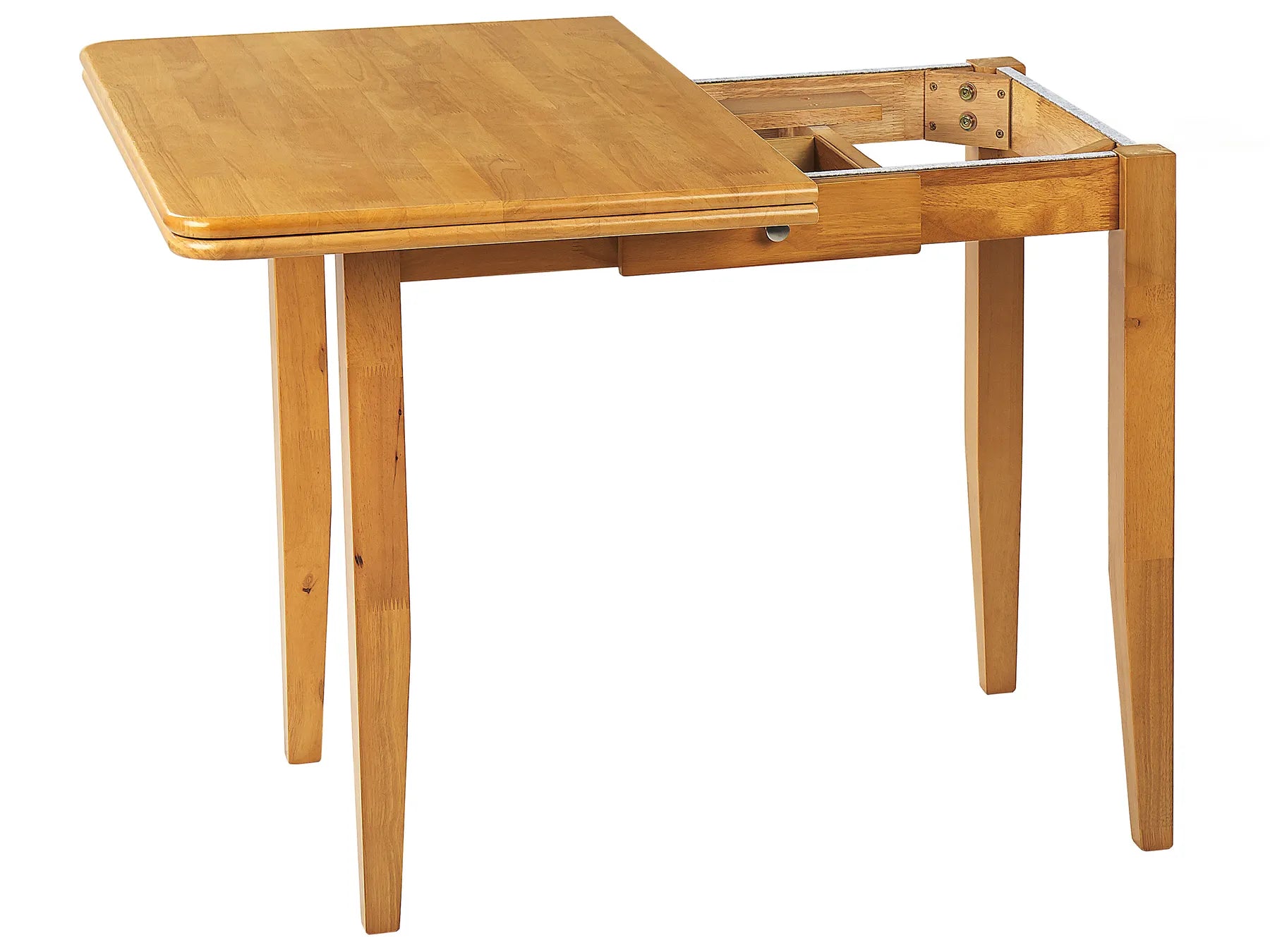 Extending Dining Table MASELA Brown 90/120 cm 60 cm Wood