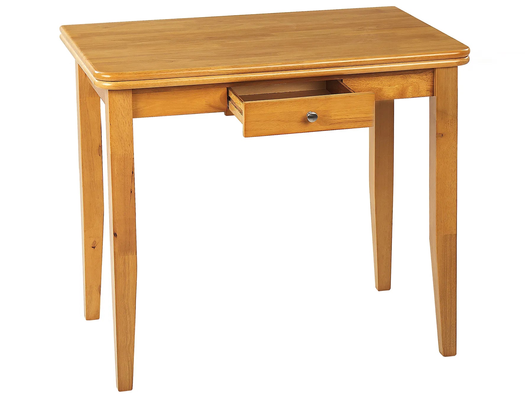 Extending Dining Table MASELA Brown 90/120 cm 60 cm Wood