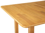 Extending Dining Table MASELA Brown 90/120 cm 60 cm Wood
