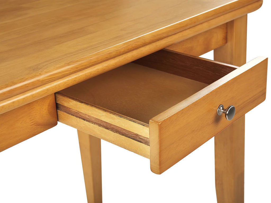 Extending Dining Table MASELA Brown 90/120 cm 60 cm Wood