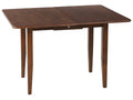 Extending Dining Table MASELA Dark Brown 90/120 cm 60 cm Wood