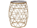 Side Table HALSEY Gold