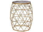 Side Table HALSEY Gold