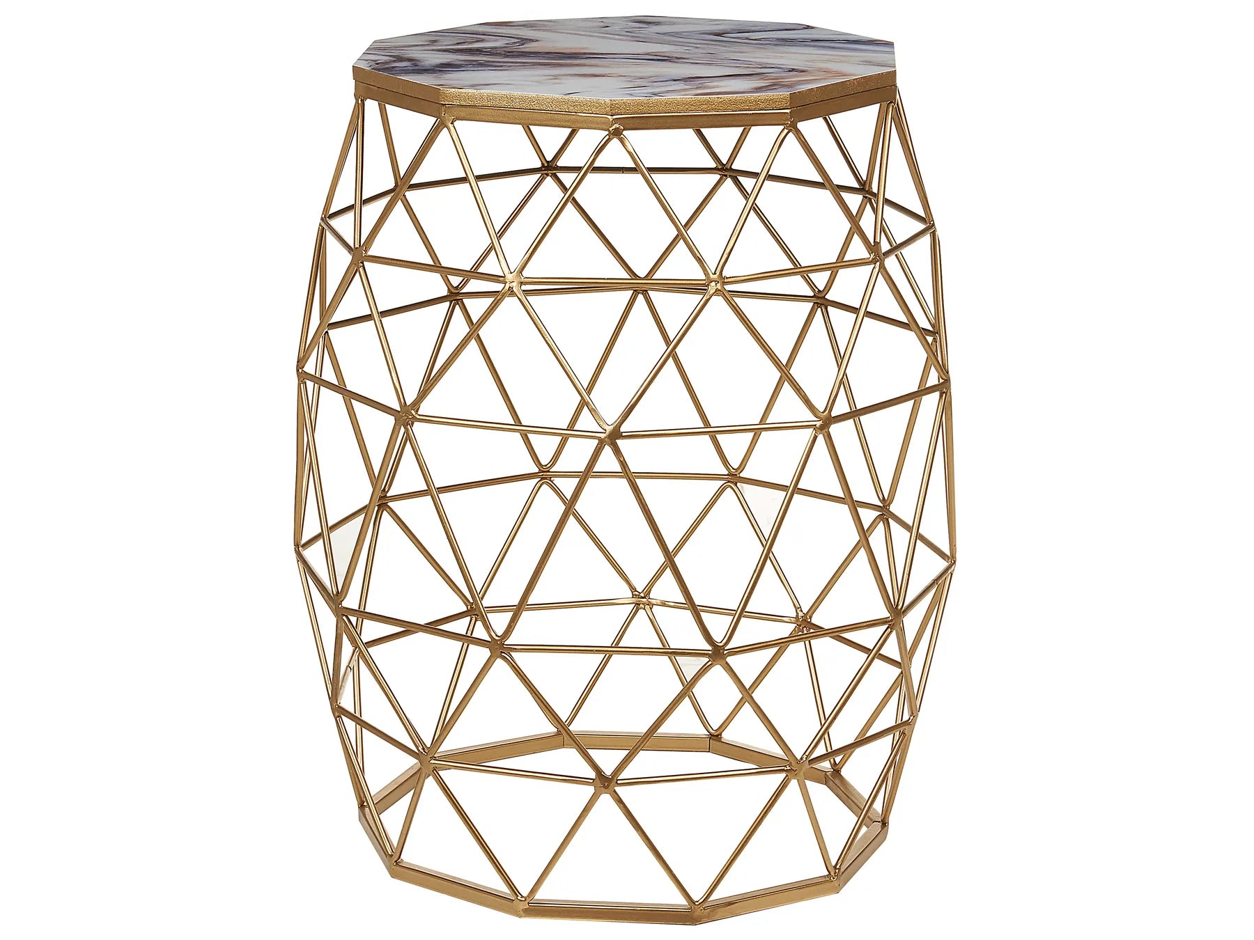 Side Table HALSEY Gold