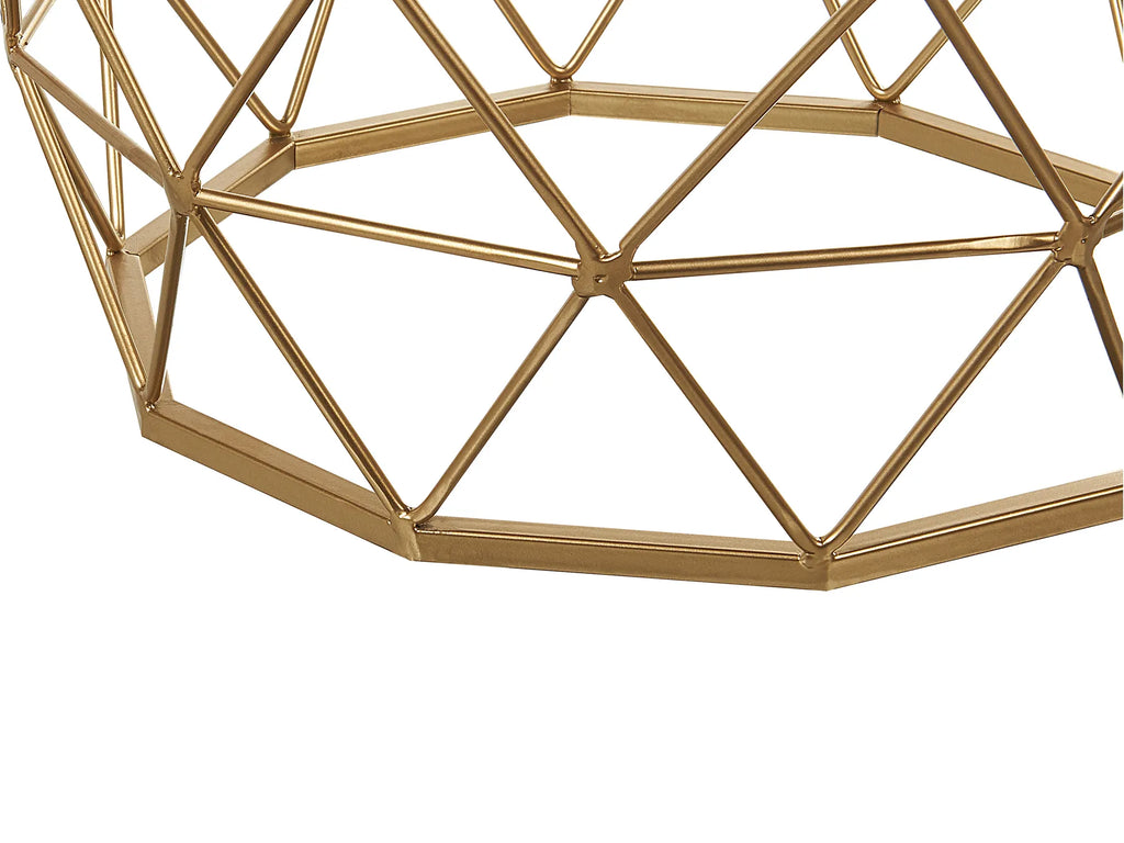 Side Table HALSEY Gold