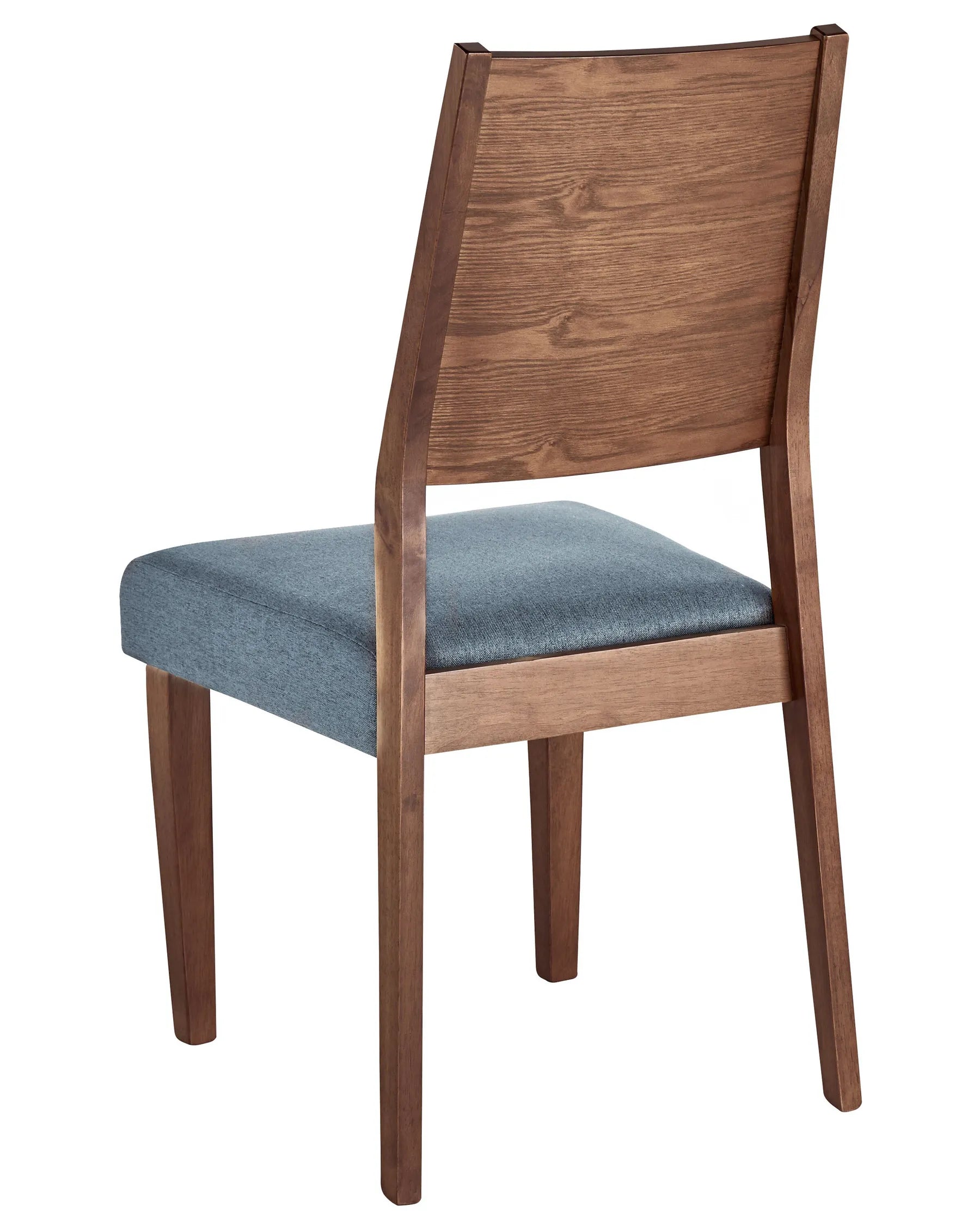 Set of 2 Dining Chairs ELMIRA Wood Grey