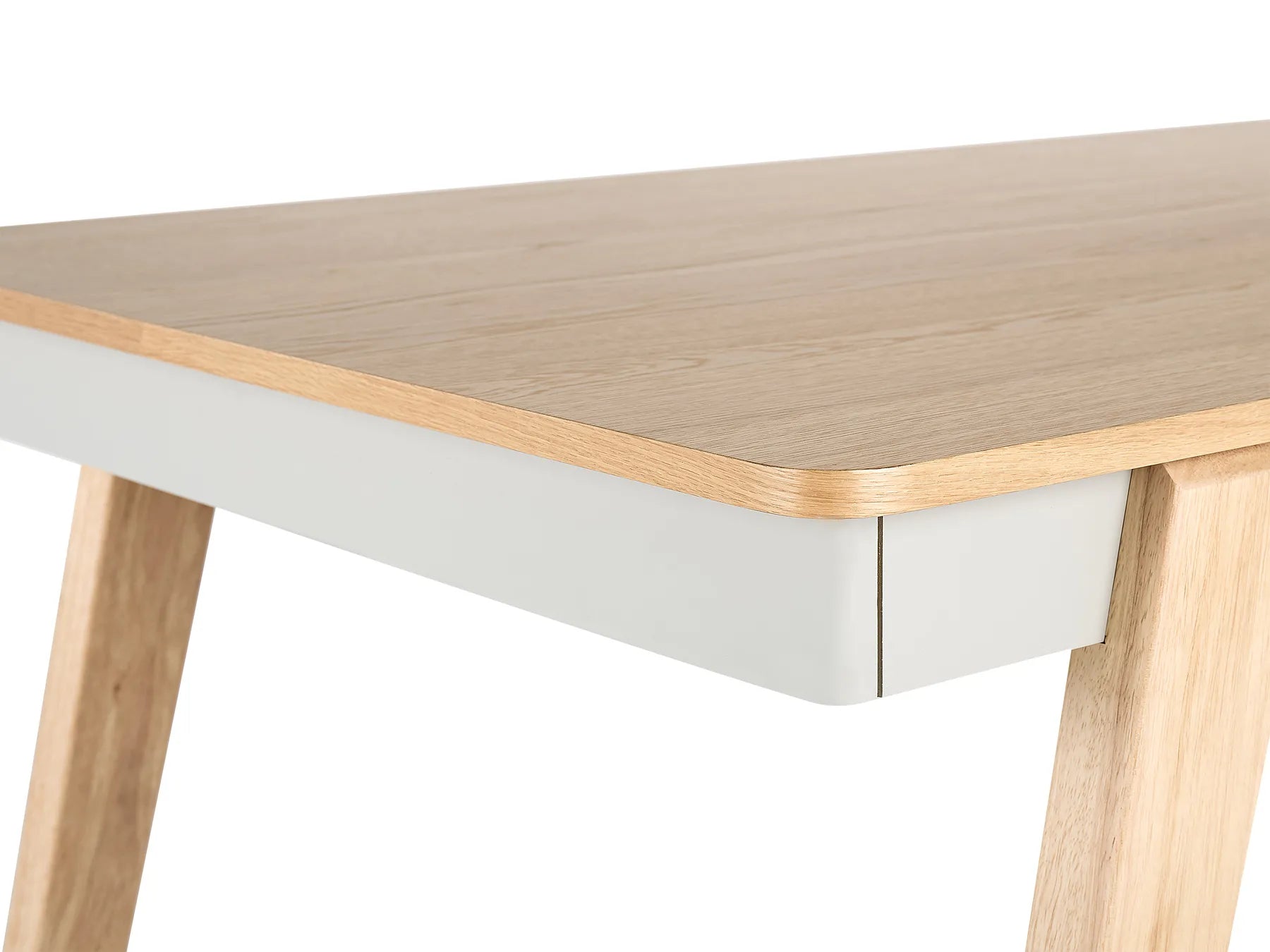 Dining Table PHOLA Light Oak 150 cm 90 cm