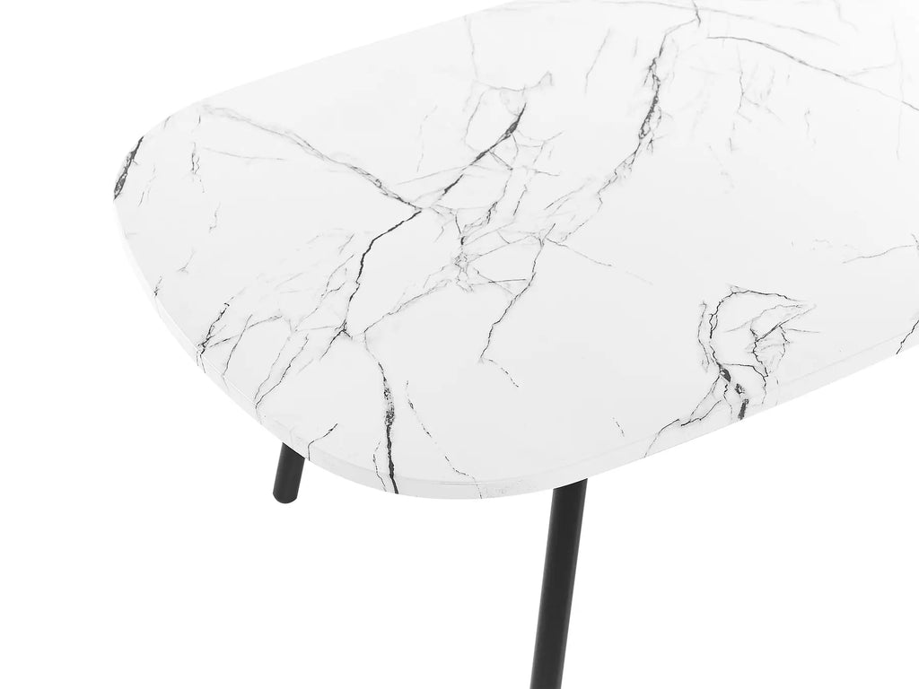 Coffee Table BIDDLE White Marble