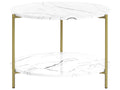 Coffee Table REVA White Marble