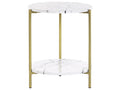 Side Table REVA White Marble