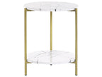 Side Table REVA White Marble