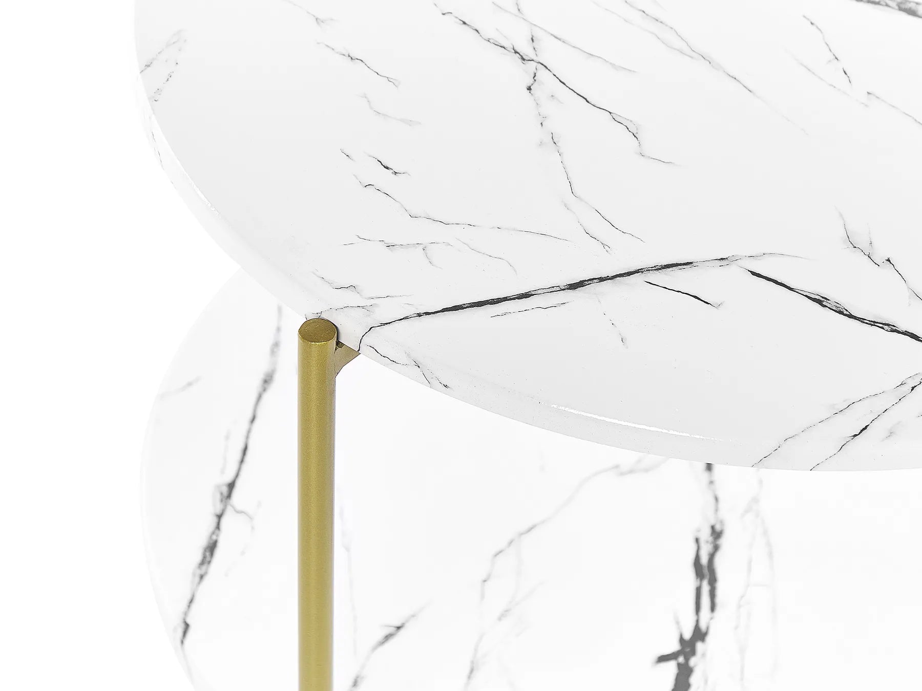 Side Table REVA White Marble