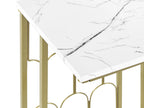 Side Table PANDALE White Marble