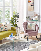Armchair DALA Velvet Pink