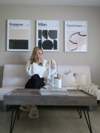 Coffee Table WELTON Taupe