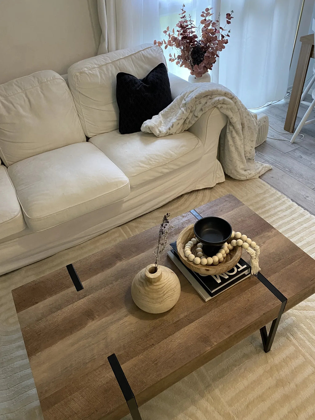 Coffee Table ADENA Dark Brown