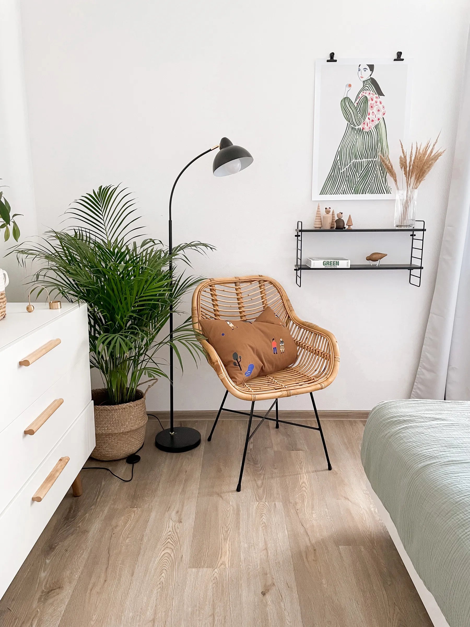 Dining Chair CANORA Rattan Natural