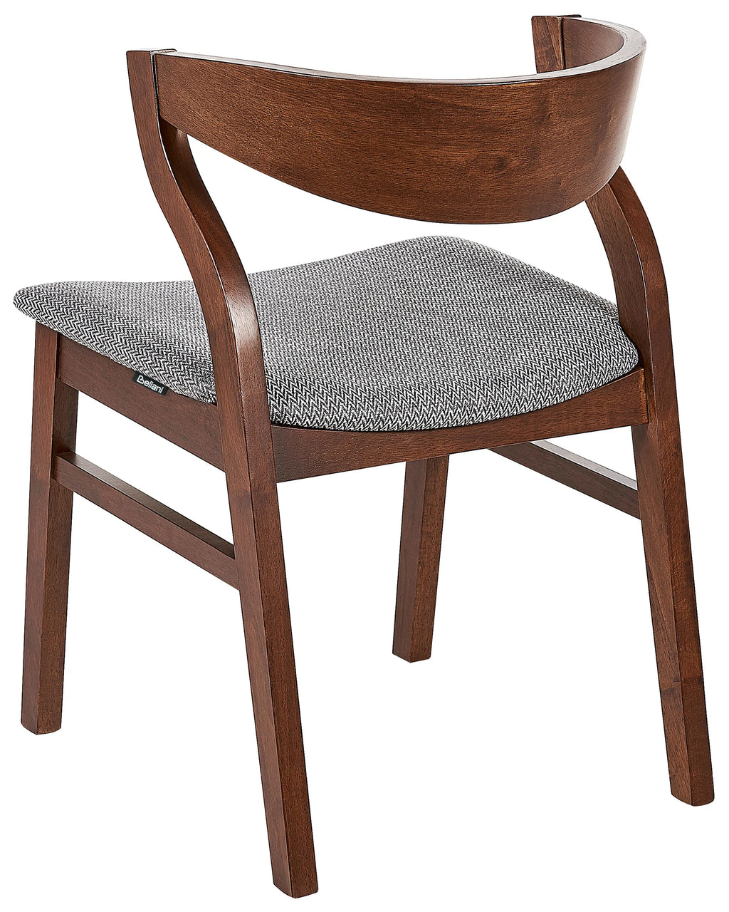 Set of 2 Dining Chairs MAROA Wood Light Grey