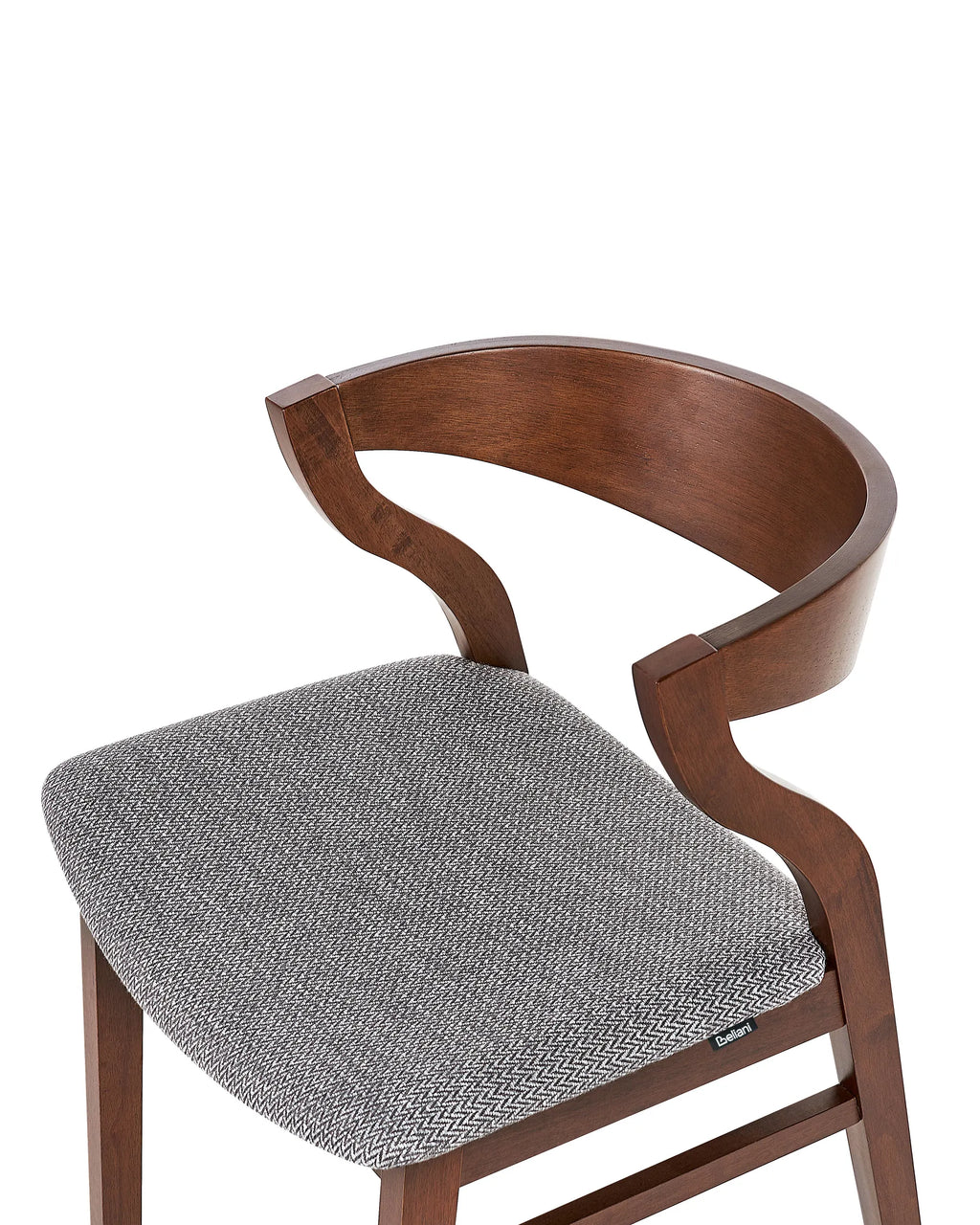 Set of 2 Dining Chairs MAROA Wood Light Grey