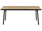 Dining Table IVORIE Light Ash Wood 180 cm 90 cm