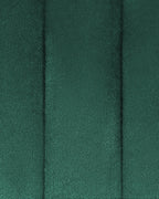 Set of 2 Dining Chairs SANILAC Velvet Emerald Green