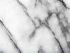 Dining Table GUTIERE White Marble 80 cm 80 cm