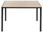 Dining Table NEWFIELD Light Brown 120 cm 80 cm