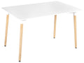 Dining Table NEWBERRY White 120 cm 80 cm