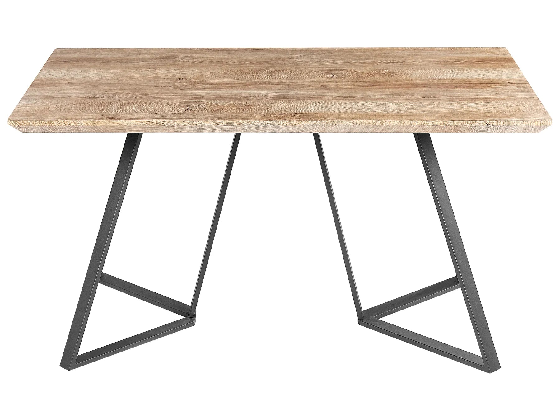 Dining Table UPTON Light Brown 140 cm 80 cm