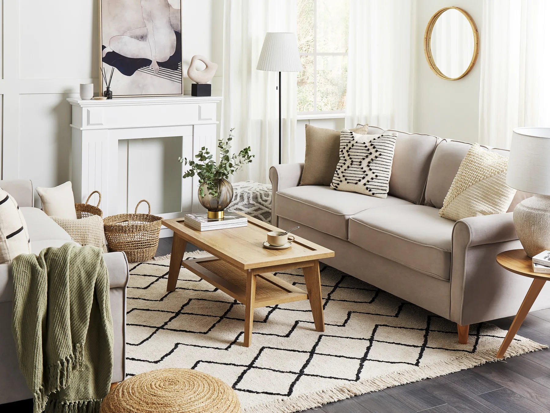 Coffee Table SIMLA Brown