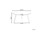 Coffee Table EFFIE White Marble